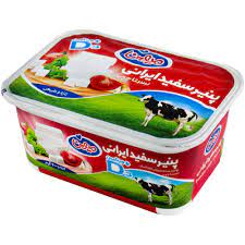 پنیر سفید ایرانی نسبتا چرب میهن 400 گرمی
