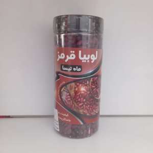 لوبیا قرمزقوطی  ماه تیسا 600گرمی