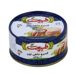 ماهی تون در روغن طبیعت 180 گرمی